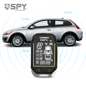 Spy cardot กุญแจอัจฉริยะสำหรับรถยนต์ระบบเตือนภัยรถยนต์แบบ2ทางสำหรับสตาร์ทเครื่องยนต์24V แบบสากล - Product Image 1