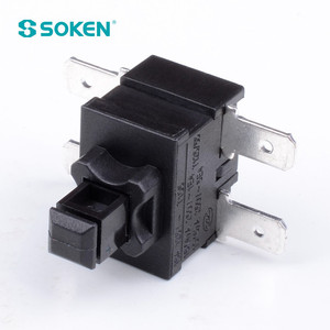 SOKEN aspirapolvere rettangolo push button switch PS23-16-2C 1 pole - Product Image 3