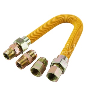 CSA Pro kaplı gaz konnektörü SS 304 esnek gaz hortumu doğal gaz borusu - Product Image 3