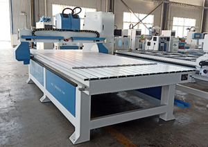 Enrutador CNC doble de cabeza múltiple 1325 4x8 pies enrutador de máquina de corte de madera cnc - Product Image 6