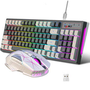 Hot Sell Gaming <strong>Keyboard</strong> <strong>Mouse</strong> Combos Desktop Laptop <strong>Computer</strong> Wireless RGB <strong>Keyboard</strong> and <strong>Mouse</strong> Set - Product Image 1