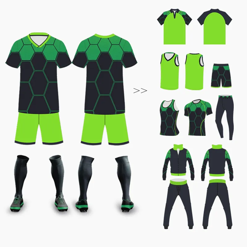 Nuevo traje de camiseta de fútbol uniforme de equipo personalizado camiseta de fútbol original serie Camiseta deportiva último diseño de estilo