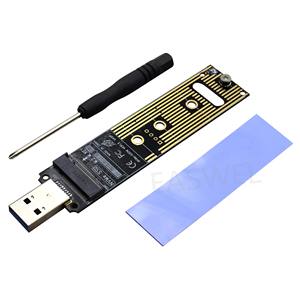 M.2ใหม่คุณภาพสูง SSD เป็น USB 3.1อะแดปเตอร์ PCI-E เพื่อ USB-A 3.0โซลิดสเตทไดรฟ์การ์ดแปลงภายใน - Product Image 5