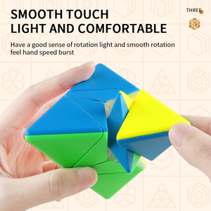 Thiết Kế Mới Đầu Thời Thơ Ấu Giáo Dục Kim Tự Tháp <span class=keywords><strong>Robic</strong></span> Speedcube Tùy Chỉnh Ma Thuật Câu Đố <span class=keywords><strong>Cube</strong></span> Đồ Chơi - Product Image 3