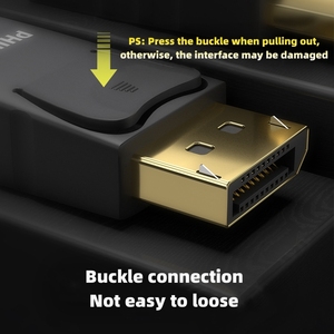 Оптовая продажа, пользовательский кабель Displayport для кабеля <span class=keywords><strong>Hdmi</strong></span> папа-папа DP-<span class=keywords><strong>HDMI</strong></span> кабель с поддержкой 4 К 60 Гц с игровым ПК монитором для ноутбука - Product Image 4