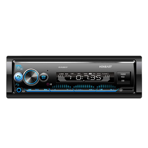 Receptor de Radio de coche estéreo MP3 WMA, con entrada auxiliar delantera, preamplificador, salidas RCA y Control remoto - Product Image 1