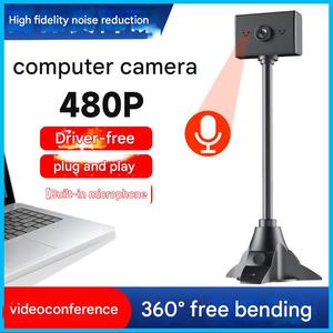 Externes Mikrofon 480P Web kamera PC Computer handbuch Fokus Webcam Smart Laptop Webcam Kamera für Live-Streaming - Product Image 6