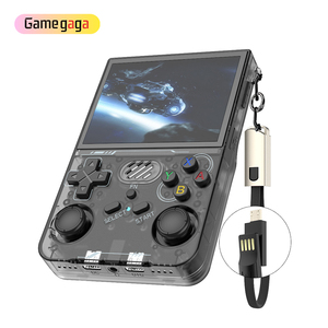 Yo R36XXハンドヘルドゲームコンソール64GBアップデートWifi機能サポート2人用レトロビデオゲームコンソールPSP用
