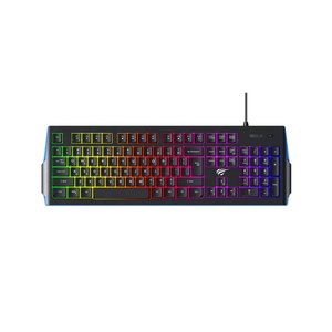 Kb866L Havit Cheap <strong>Customized</strong> <strong>Keyboard</strong> Office 19 Anti-Ghosting 104 <strong>Keys</strong> Rainbow Led Membrane Gaming <strong>Keyboard</strong> <strong>Computer</strong> - Product Image 4