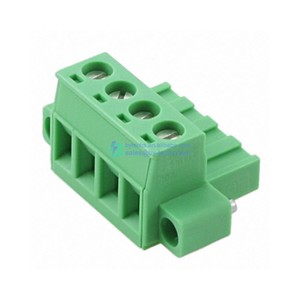 Original Connectors 1786857 4 Position COMBICON <strong>MSTB</strong> <strong>Terminal</strong> <strong>Blocks</strong> Plug Female Sockets 5.00mm 1786-857 Free Hanging In-Line - Product Image 1