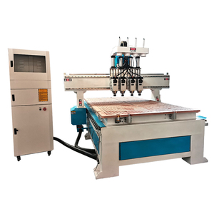1325 4th Axis 3D Multi Heads 4 Axis Wood Cnc Router con torno giratorio Cnc Router - Product Image 4