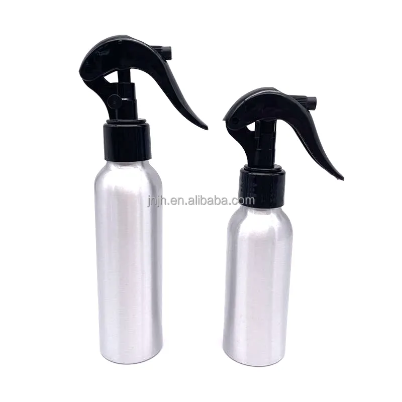 30ml 50ml 100ml 120ml 150ml 250ml 300ml 500ml 750ml Luxus Kosmetik Aluminium Sprüh flasche Mini Trigger Sprayer Aluminium Flasche