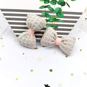 4 रंग धनुष सामान जाल पतली सांस घुटने उच्च बच्चों को बच्चा मोजे Diy बाल सामान जूते टोपी सामान - Product Image 3