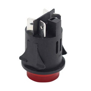 Mavi mandallama kilidi basma düğmesi açma kapama düğmesi, LED maks. Akım 16A maks. Voltaj 250V - Product Image 4