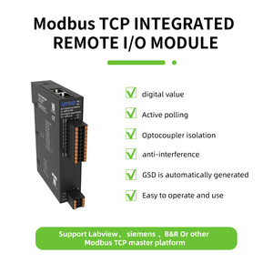 Prezzo all'ingrosso 32 ingresso digitale telecomando modulo IO Modbus TCP Plc Controller di programmazione