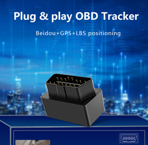 OBD2全球定位系统跟踪器，用于车辆SIM和包括的数据、车辆位置、行程历史、驾驶警报、地理围栏、OBD - Product Image 4