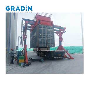 35ton <strong>Container</strong> Tilter <strong>System</strong> for Efficient Loading and <strong>Unloading</strong> of Material Material Handling Equipment