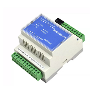 Modbus Protocol remote <strong>serial</strong> port to I/O module 8 <strong>input</strong> 8 <strong>output</strong> relay signal acquisition RS232/485 - Product Image 1