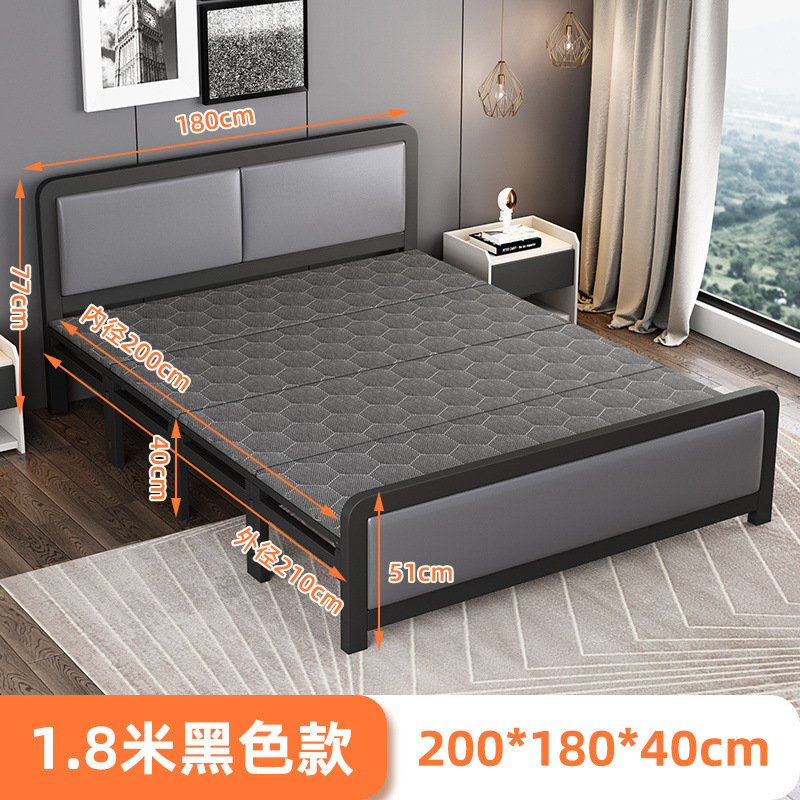 Sac souple de luxe quadruple épaisseur renforcée 1,8 m grille noire