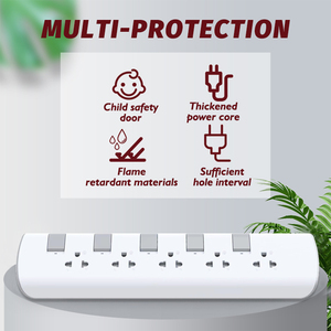 Thailand Electrical Plugs <strong>and</strong> <strong>Sockets</strong> Extension <strong>3</strong>/4/5 Way <strong>Multi</strong> Plug Power <strong>Socket</strong> - Product Image 2