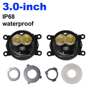 JHS High Quality K201 3Inch Car Accessories 3.0 Inch 80W 8000LM Bi <strong>LED</strong> Projector Lens Laser Universal Bi <strong>Led</strong> Fog Light Bulbs - Product Image 2