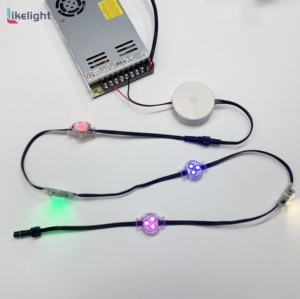 เหมือนไฟไฟ LED กลางแจ้งแบบถาวร DC12V RGBW UCS2904แอปควบคุมเต็มรูปแบบไฟแทร็กอลูมิเนียมสำหรับวันหยุดพักผ่อนหลายวัน - Product Image 4