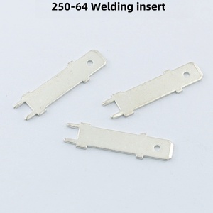 250-64 Inserto recto extendido (L31) Sustrato 6,3 Power Solder Pad Salida y entrada Conector rápido - Product Image 2