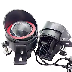 Fabrika üç renk yeni durum 12V evrensel su geçirmez IP68 LED projektör Lens sis lambası H/L işın kamyon SUV 4WD için - Product Image 5