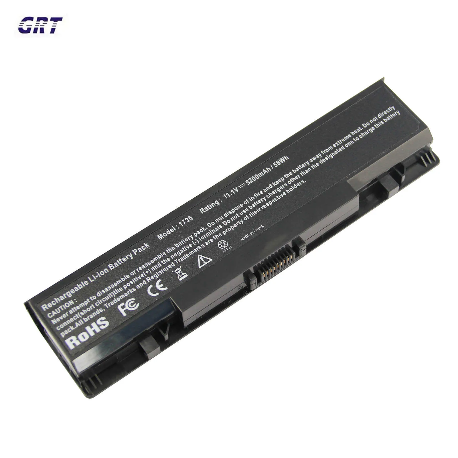 Nouvelle batterie OEM pour ordinateur portable Dell Studio 1735 1737 Series KM973 KM974 KM976 KM978 PW824 PW823 RM868, 6 cellules