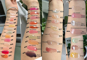 Bán Buôn Màu Sắc Thay Đổi Son Bóng Nhuộm Màu Dầu Plumper Diy Hương Bản Trái Cây Dầu Trái Cây Tint Glow Nhãn Hiệu Riêng Lip Dầu - Product Image 6