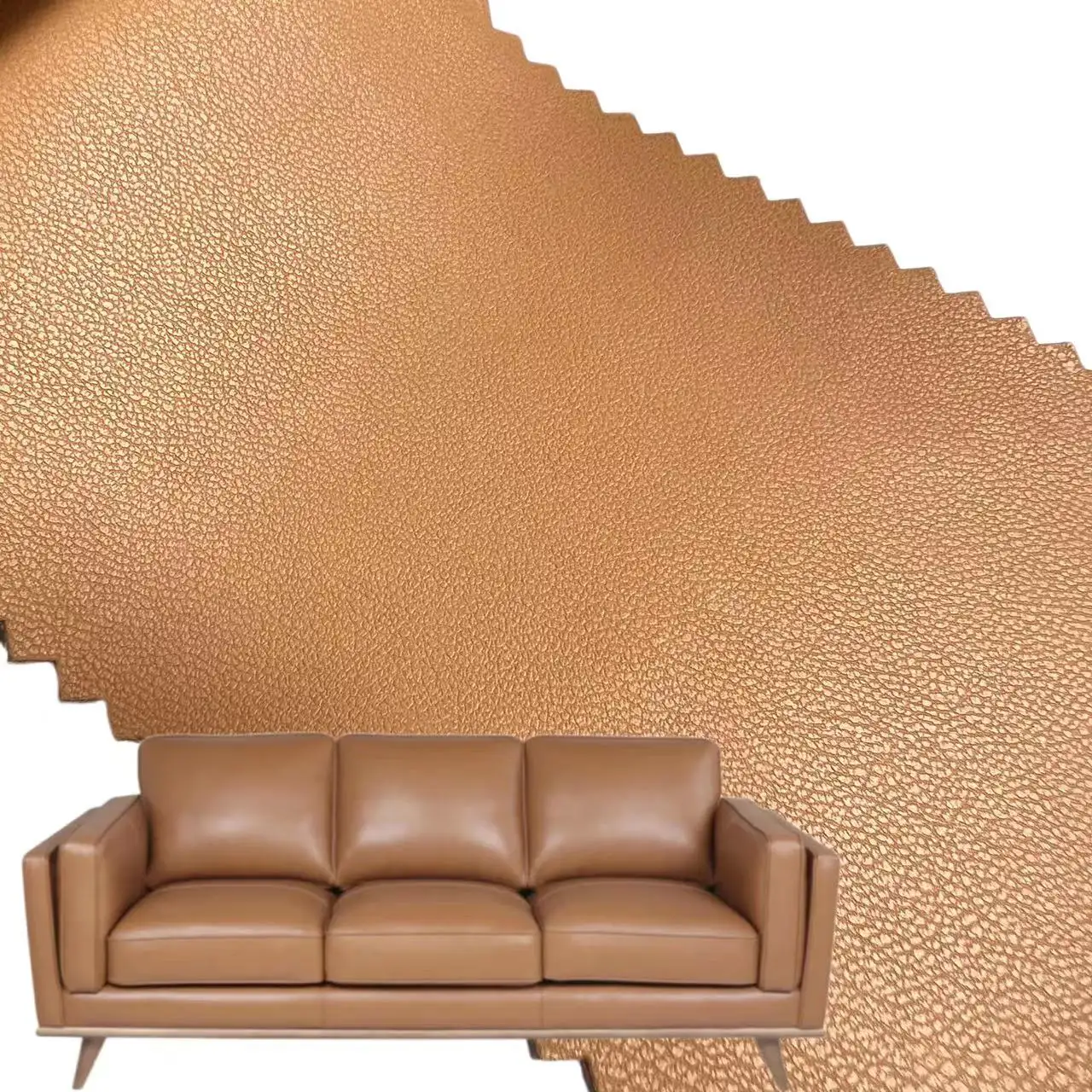Durable Mildew Proof Leather PU Leather for Couch