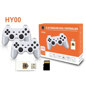 Fabrika toptan akıllı oyun kolu tutamak çift kablosuz denetleyici Online oyunlar sopa çift oyuncular Retro klasik HD kutusu - Product Image 1