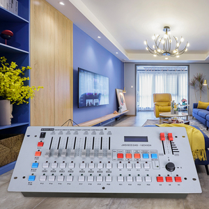 DMX controller dmx512 in Dimmers dj ausrüstung controller dmx512 decoder bühne RGB LED licht DMX controller 8 Channel fader 240 - Product Image 2