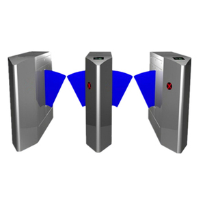 Biometrische Sicherheit Rfid 4-türiges Zugangs kontroll system mit TCP/IP für Klappen drehkreuz Barrier Gate - Product Image 1