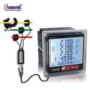 SMD96TEL 5A Entrada 3X220/380V Medidor de energía de CA multifunción Modbus trifásico con solo digital trifásico CT - Product Image 2