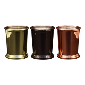Eco Friendly Metal Stainless Steel Silver Black Rose Gold 12oz Tumbler Mint Julep <strong>Cup</strong> with Custom logo for Goodnight <strong>Loving</strong> - Product Image 3