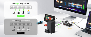 SYONG 8K HDMI 2,1 Switch 4 en 1 Out, Switch HDMI de 4 puertos con control remoto, 4K @ 120Hz HDMI Switcher Selector 4x1 switch HDMI - Product Image 5