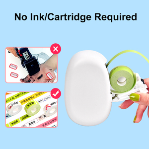 デザインの新しいCor透明ステッカーメーカーハンドラベルプリンター - Product Image 4