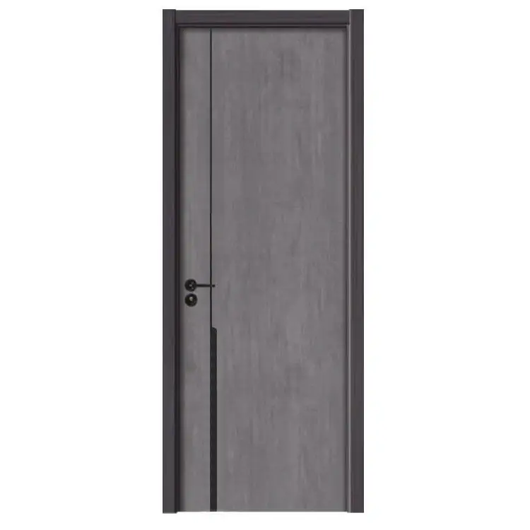 ประตูห้องนอนลายไม้ส่งตรงจากโรงงาน,พร้อมกรอบประตูอลูมิเนียมกันขโมย