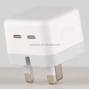 适用于iPhone充电器适配器35W usb-c双端口电源适配器PD充电器适配器适用于iPhone 15插头C型快速充电模块 - Product Image 2