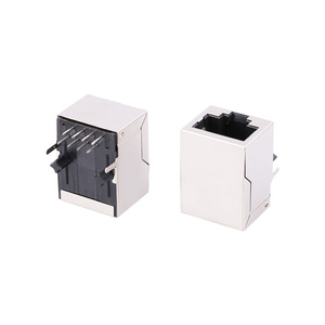 Transformador de red RJ45 1*1 con conectores PCB sin luces incluidas - Product Image 1