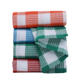 เซ็ท16 "X25" ผ้าเช็ดตัวผ้าฝ้ายจำนวนมาก12 "X12" ผ้าเช็ดจานลายตารางสำหรับอบทำอาหารทุกวันสำหรับซักผ้า - Product Image 1
