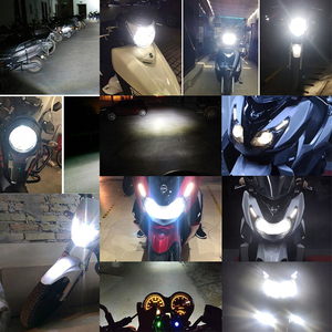 8V-80V Mini sürüş işık Moped Scooter & motosiklet H4 Led far Headlight PH7 Motor Led ışık motosiklet aydınlatma sistemleri - Product Image 6