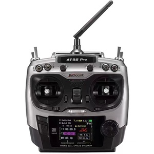 无线电链接AT9S Pro TX 10/12CH遥控无线电控制器遥控发射器，带R9DS RX 2.4G接收器，用于遥控FPV赛车无人机 - Product Image 5