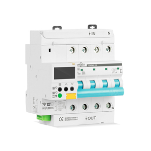 485 4P WIFI disyuntor PC control Tuya temporizador inalámbrico de Control remoto inteligente reenganche automático inteligente interruptor <span class=keywords><strong>RCBO</strong></span>/RCCB - Product Image 3