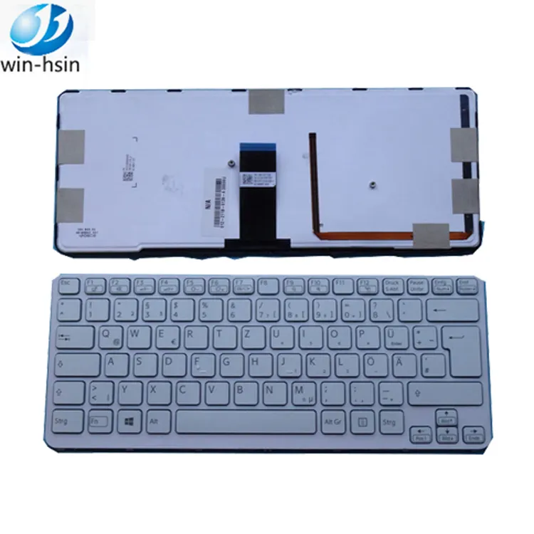 Клавиатура для ноутбука sony vaio sve14a sve14a2m6ew sve14aa11m sve14aa12t us uk ru gr подсветка ноутбук с русской клавиатурой серебристый