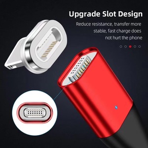 Magnetic Charging Cable 3 <strong>in</strong> <strong>1</strong> Fast Charging Data Cable 1m 2m Usb Cable for Apple Android Computer - Product Image 2
