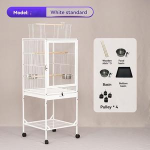 Yaşam tasarrufu büyük papağan kafes kaçış geçirmez tasarım 5 ikinci temiz tepsi mutlu kuşlar amerika birleşik devletleri'nde % üreme kafesi Viral garanti - Product Image 6