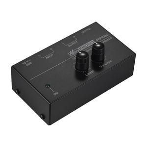 PREAMPLIFICADOR DE Phono ultracompacto, con controles de nivel y volumen, entrada RCA y salida, 1/4 ", Interfaces de salida TRS - Product Image 1
