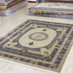 9x12ft büyük boy oryantal Heriz oryantal Modern tasarım türk hindistan ipek halı